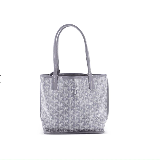 OUVALIA Luxury Edit | Goyard Small Reversible Canvas Bag With a Shoulder Strap