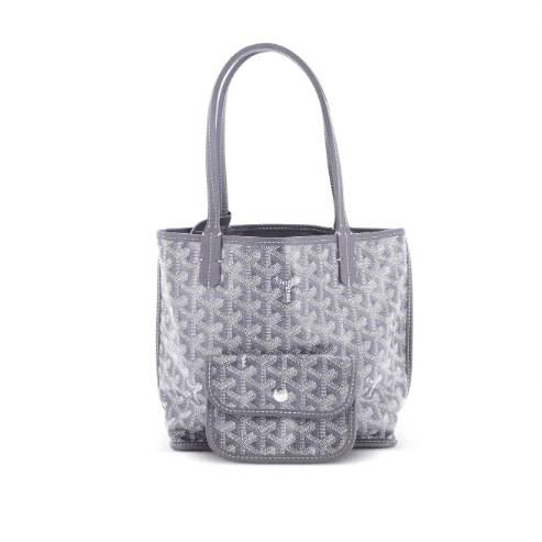 OUVALIA Luxury Edit | Goyard Small Reversible Canvas Bag With a Shoulder Strap
