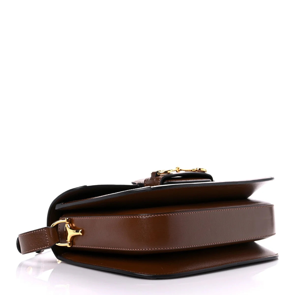 OUVALIA Luxury Edit | Gucci GG Supreme Monogram Horsebit 1955 Shoulder Bag Beige Brown Sugar