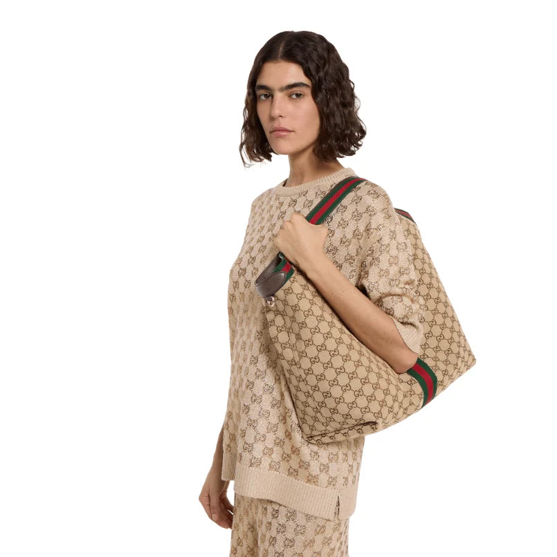 OUVALIA Luxury Edit | Gucci Giglio Large Tote Bag