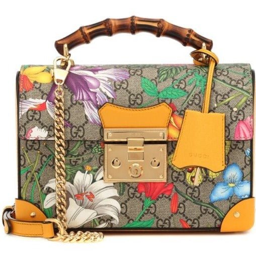 OUVALIA Luxury Edit | Gucci Sac Avec Anse En Bambou "Flora Gg Supreme" Femme