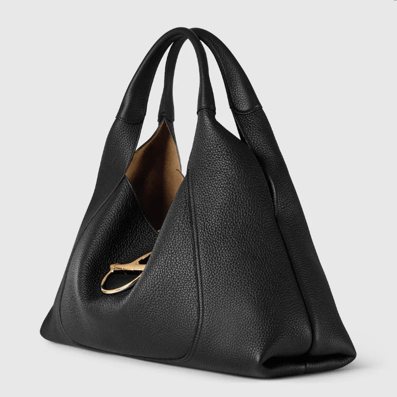 OUVALIA Luxury Edit | Gucci Softbit Maxi Shoulder Bag Black