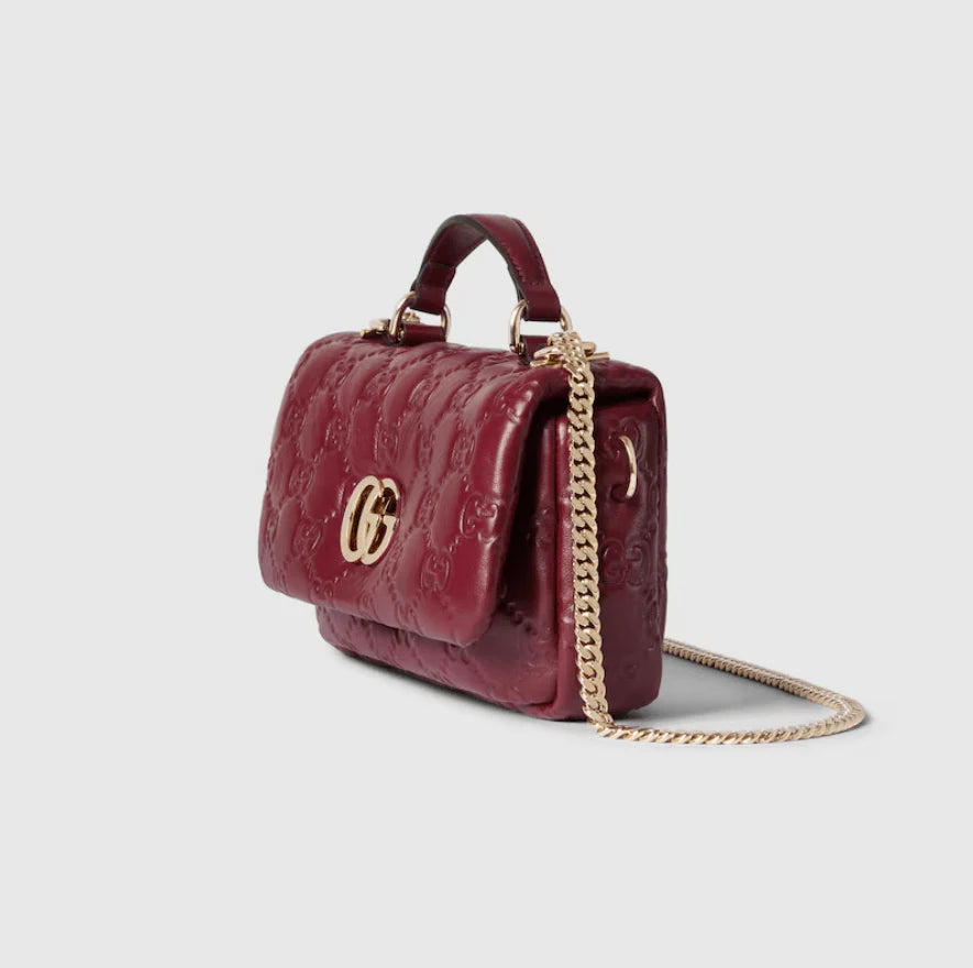 OUVALIA Luxury Edit | Gucci GG Milano GG Leather Mini Bag