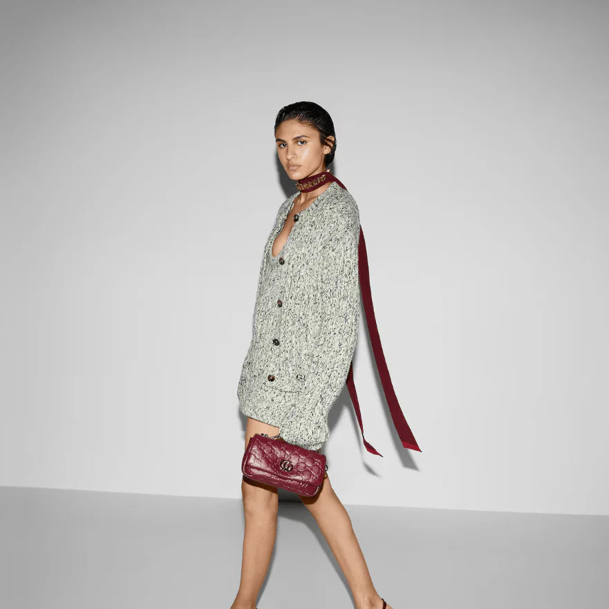 OUVALIA Luxury Edit | Gucci GG Milano GG Leather Mini Bag