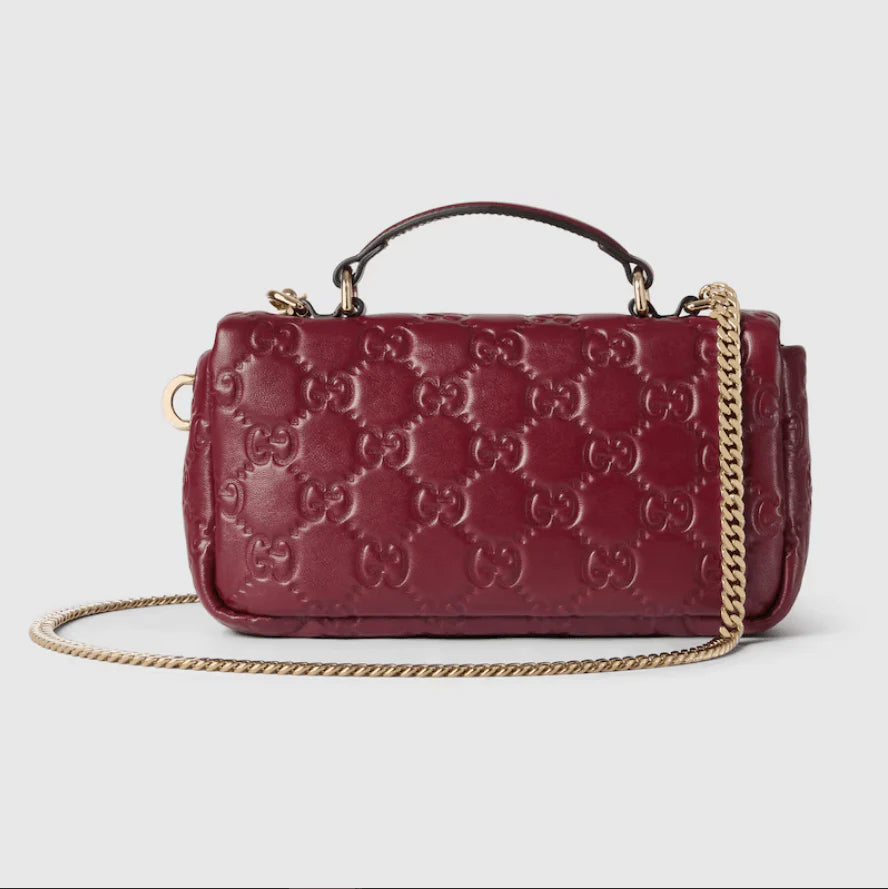 OUVALIA Luxury Edit | Gucci GG Milano GG Leather Mini Bag
