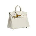 OUVALIA Luxury Edit | Hermès Birkin 35 cm Handbag in White Swift Leather