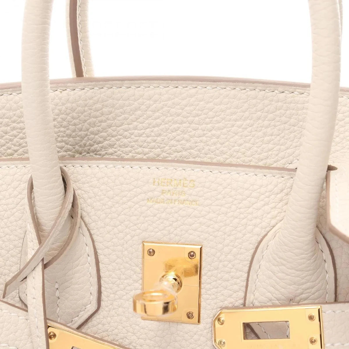 OUVALIA Luxury Edit | Hermès Birkin 35 cm Handbag in White Swift Leather