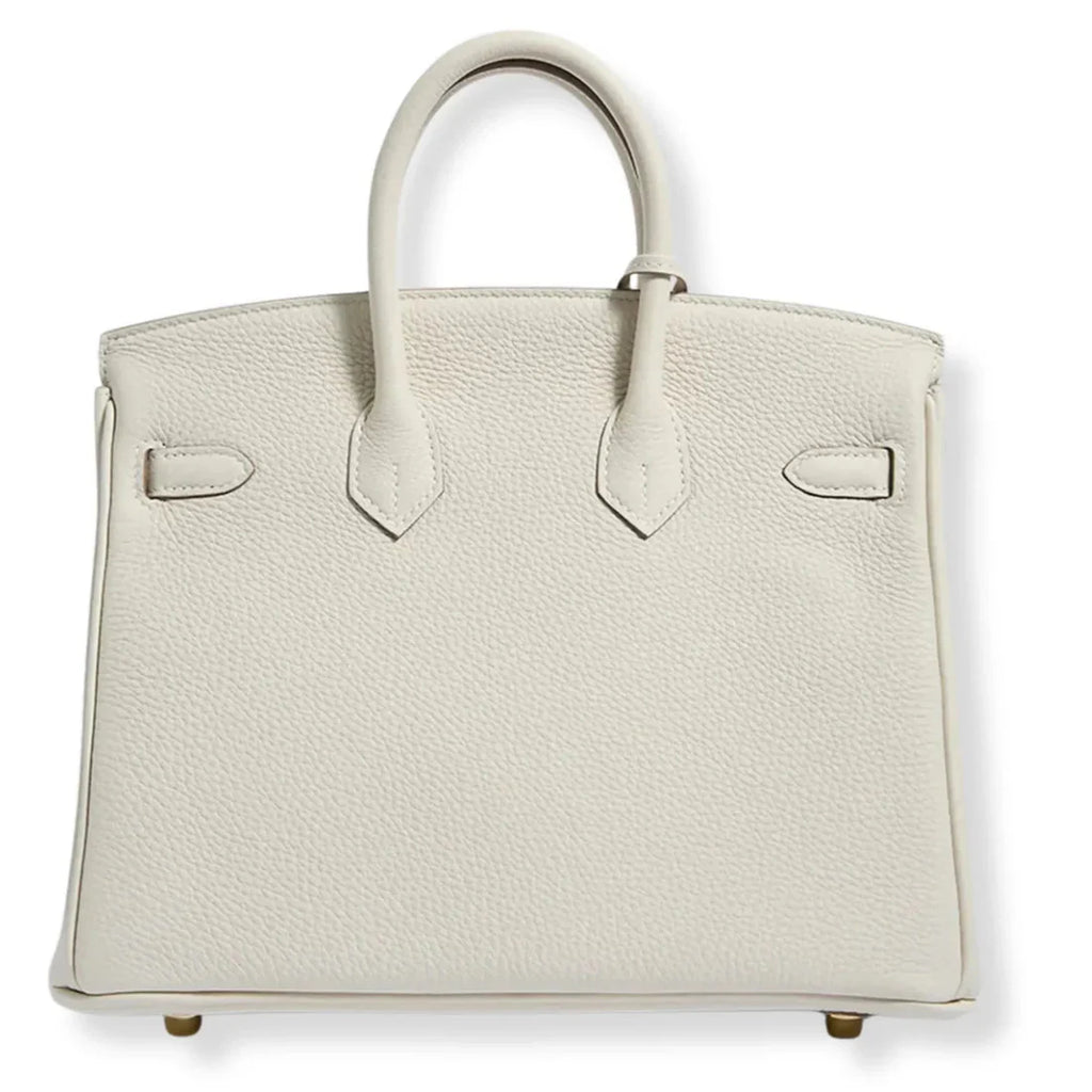 OUVALIA Luxury Edit | Hermès Birkin 35 cm Handbag in White Swift Leather