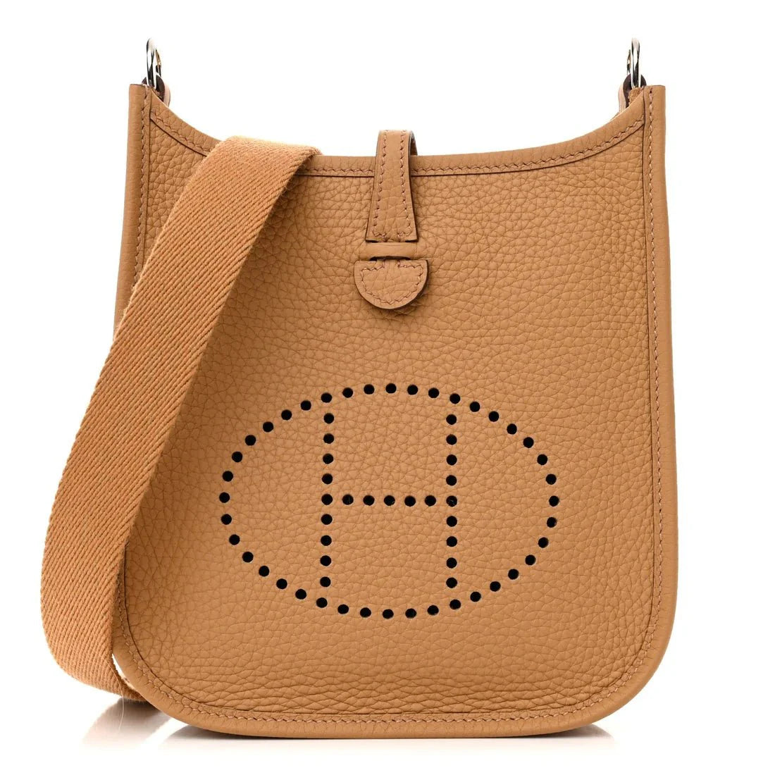 OUVALIA Luxury Edit | Hermès Taurillon Clemence Evelyne TPM Biscuit