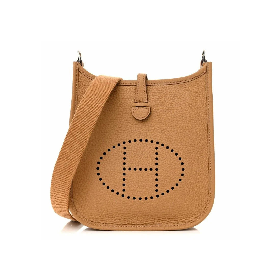 OUVALIA Luxury Edit | Hermès Taurillon Clemence Evelyne TPM Biscuit