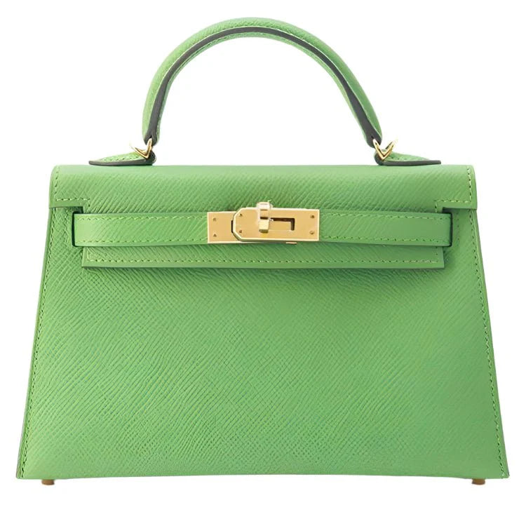 OUVALIA Luxury Edit | Hermès Vert Yucca Epsom Mini Kelly Do Bag