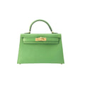 OUVALIA Luxury Edit | Hermès Vert Yucca Epsom Mini Kelly Do Bag