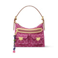 OUVALIA Luxury Edit | Louis Vuitton Monogram Baggy Pink Denim Shoulder Bag