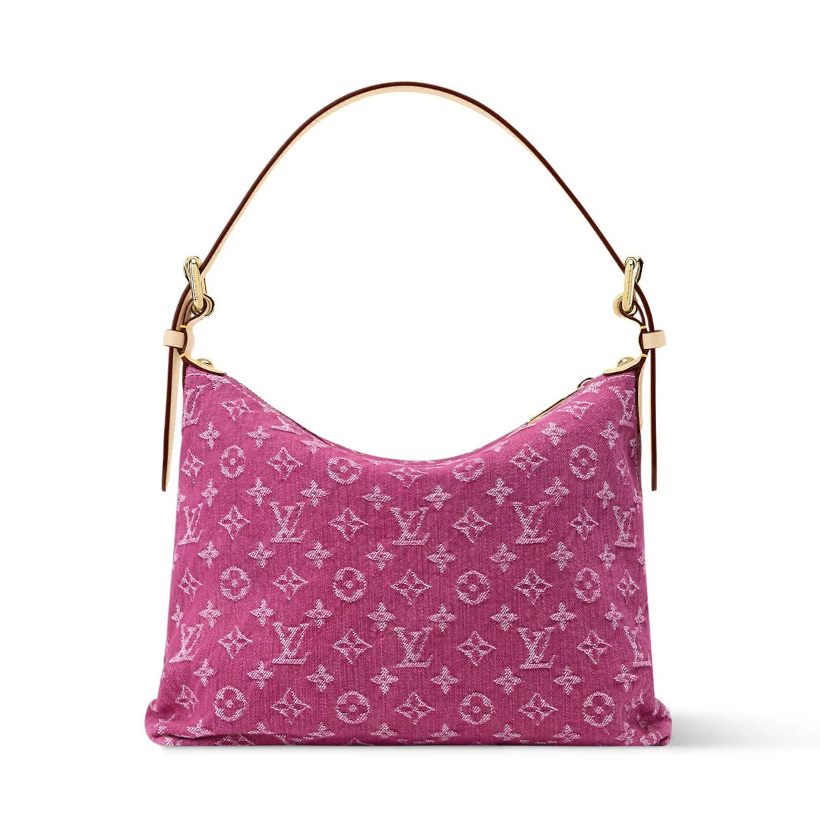 OUVALIA Luxury Edit | Louis Vuitton Monogram Baggy Pink Denim Shoulder Bag