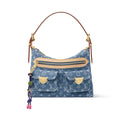 OUVALIA Luxury Edit | Louis Vuitton Monogram Baggy Bleu Denim Shoulder Bag