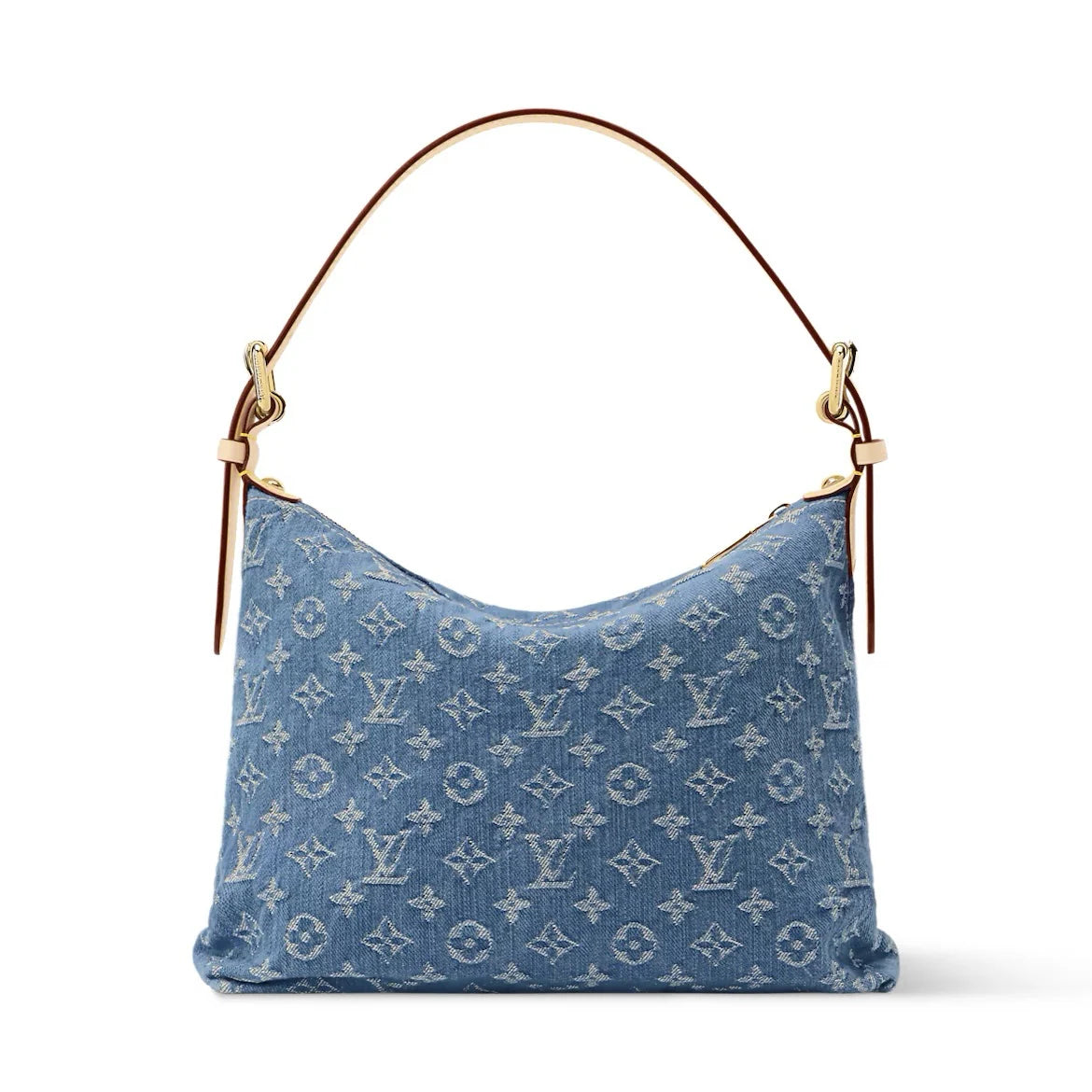 OUVALIA Luxury Edit | Louis Vuitton Monogram Baggy Bleu Denim Shoulder Bag