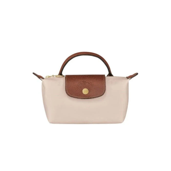 OUVALIA Luxury Edit | Longchamp Le Pliage Women's Mini Beige Cross Bag