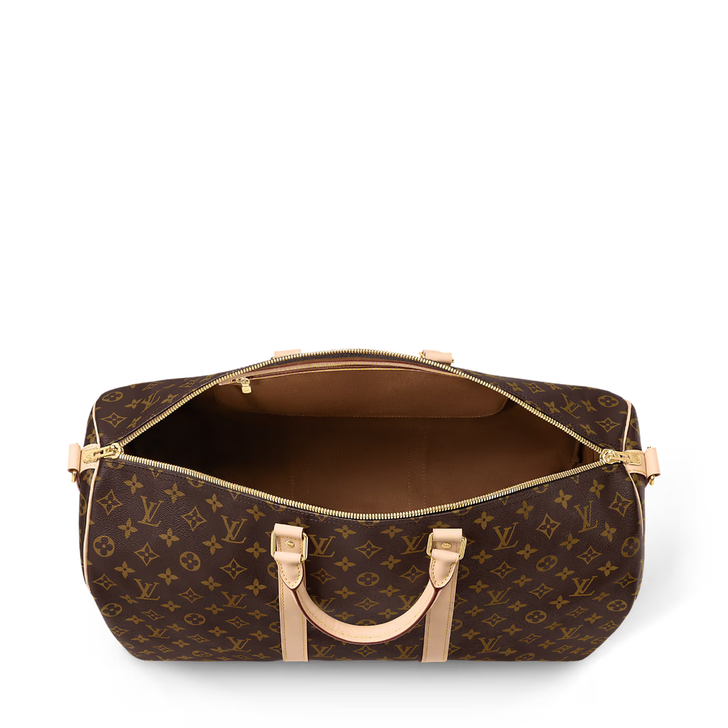 OUVALIA Luxury Edit | Louis Vuitton Customizable Keepall Bandoulière 50 Monogram Canvas