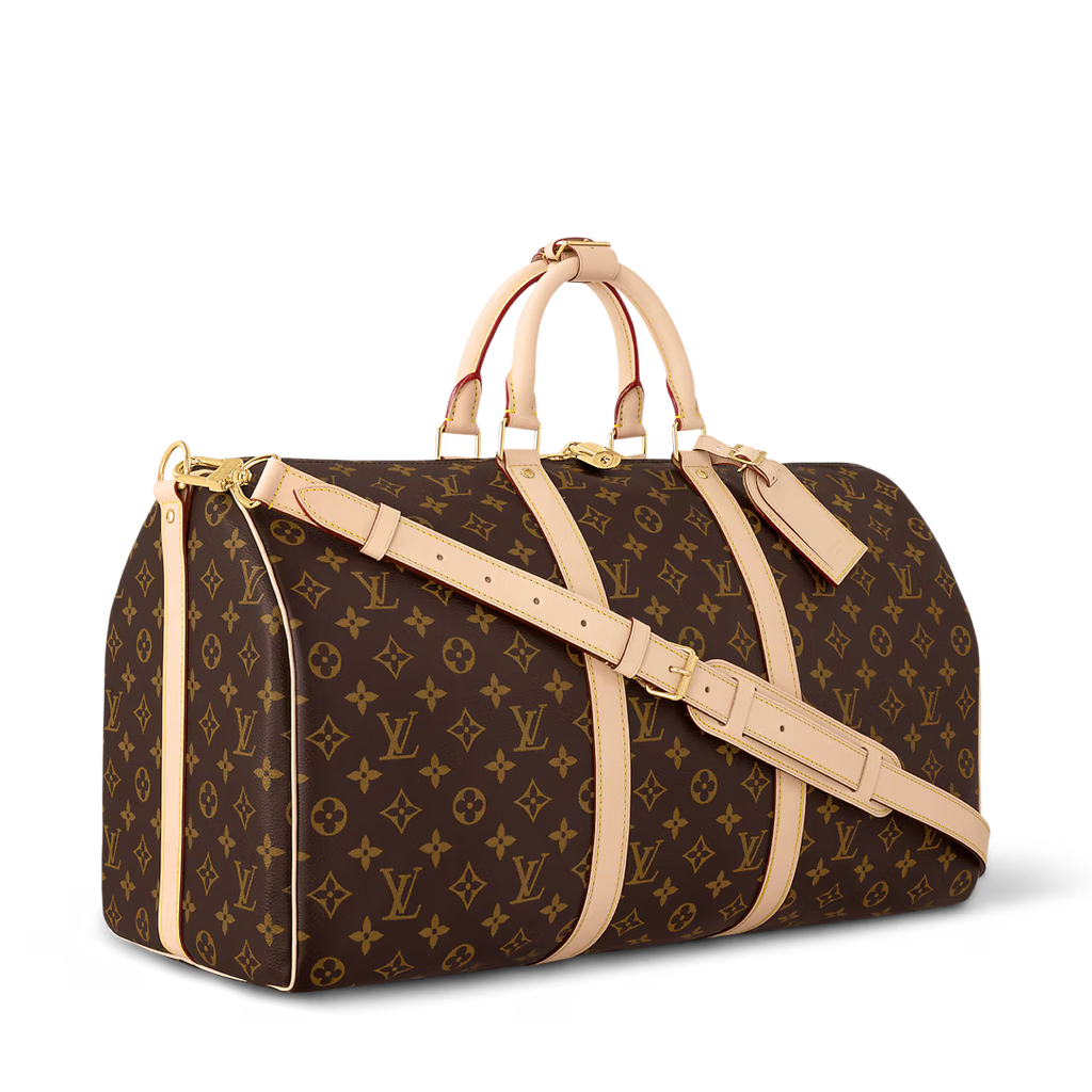 OUVALIA Luxury Edit | Louis Vuitton Customizable Keepall Bandoulière 50 Monogram Canvas