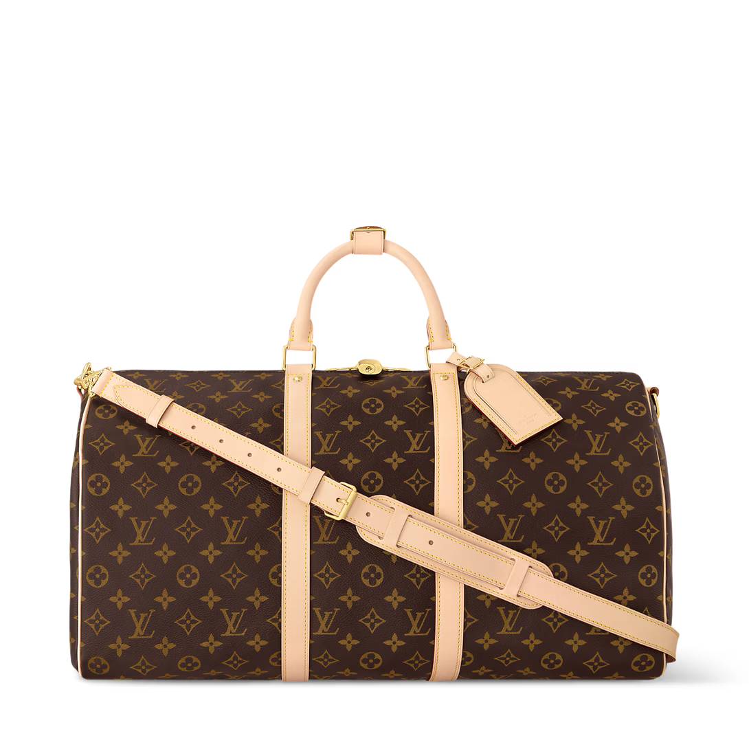 OUVALIA Luxury Edit | Louis Vuitton Customizable Keepall Bandoulière 50 Monogram Canvas