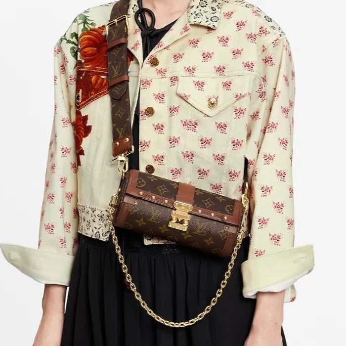 OUVALIA Luxury Edit | Louis Vuitton Papillon Trunk Bag Brown
