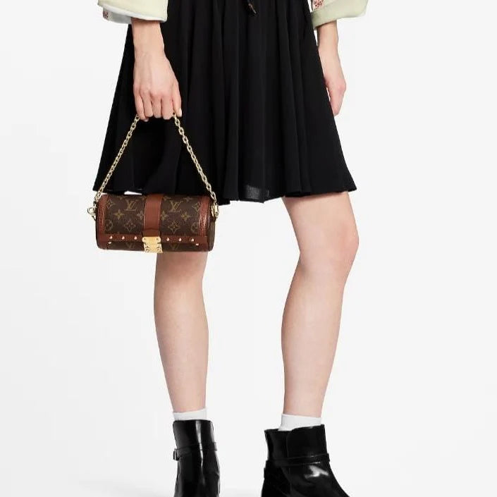 OUVALIA Luxury Edit | Louis Vuitton Papillon Trunk Bag Brown