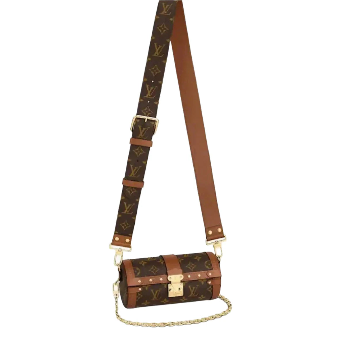 OUVALIA Luxury Edit | Louis Vuitton Papillon Trunk Bag Brown