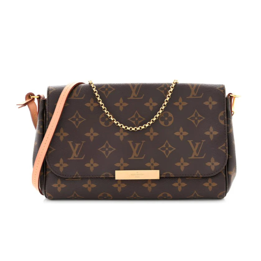 OUVALIA Luxury Edit | Louis Vuitton Monogram Favorite MM Brown Bag