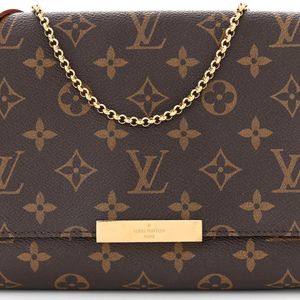 OUVALIA Luxury Edit | Louis Vuitton Monogram Favorite MM Brown Bag