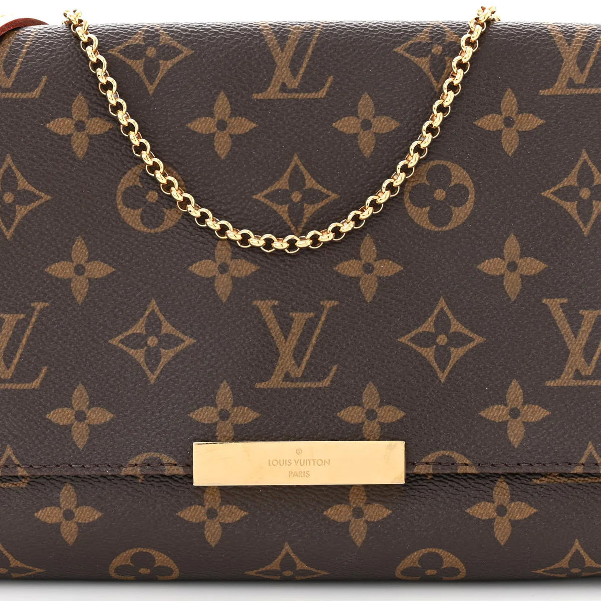 OUVALIA Luxury Edit | Louis Vuitton Monogram Favorite MM Brown Bag