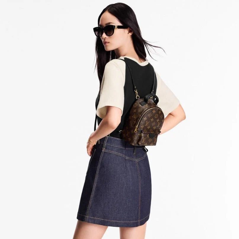 OUVALIA Luxury Edit | Louis Vuitton Monogram Palm Springs Backpack Mini