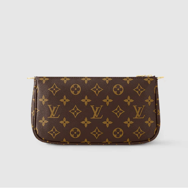 OUVALIA Luxury Edit | Louis Vuitton Multi Pochette Accessoires Monogram Canvas Rose Clair