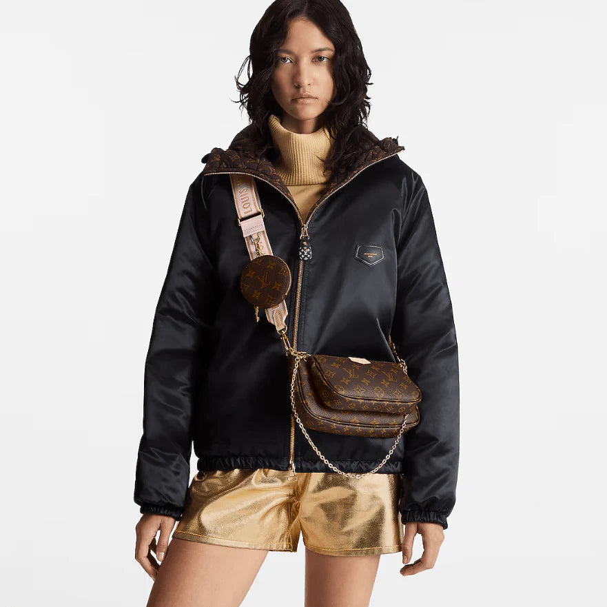 OUVALIA Luxury Edit | Louis Vuitton Multi Pochette Accessoires Monogram Canvas Rose Clair