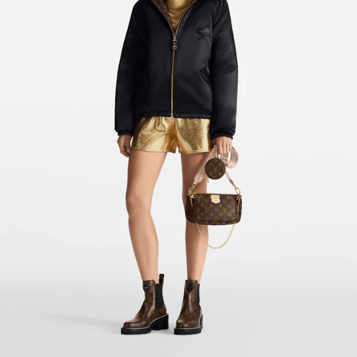 OUVALIA Luxury Edit | Louis Vuitton Multi Pochette Accessoires Monogram Canvas Rose Clair
