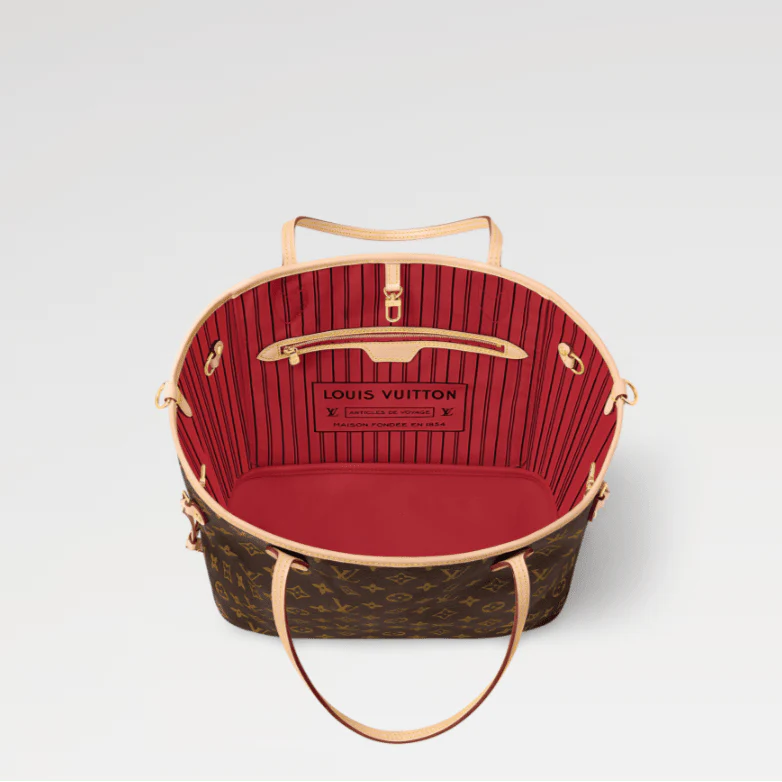 OUVALIA Luxury Edit | Louis Vuitton Neverfull Bandoulière Inside Out MM