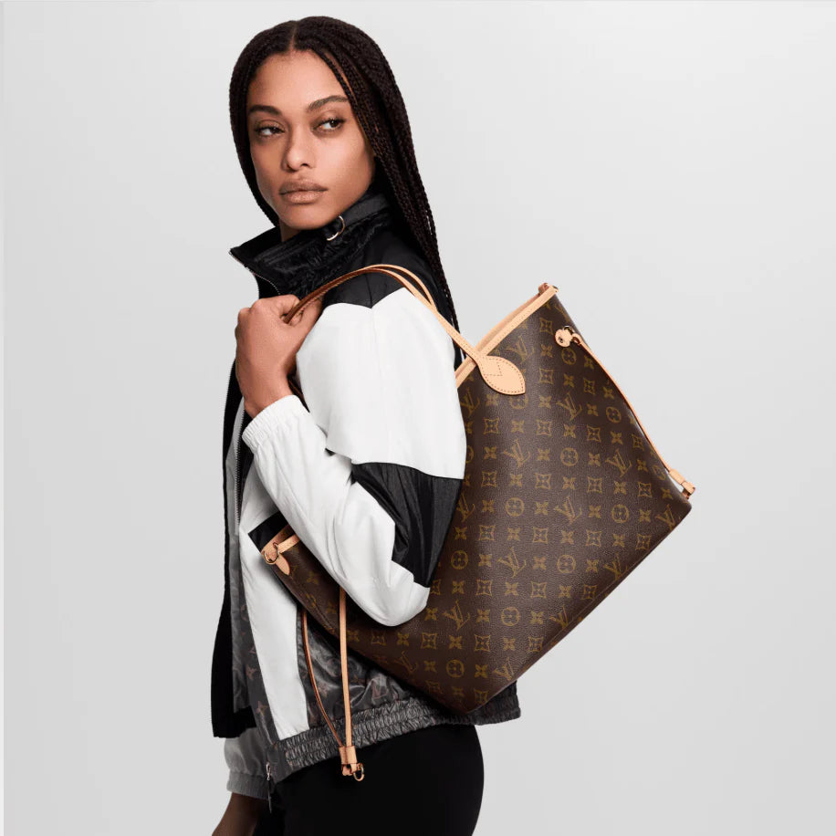 OUVALIA Luxury Edit | Louis Vuitton Neverfull Bandoulière Inside Out MM