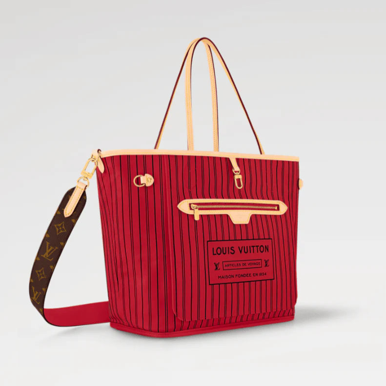 OUVALIA Luxury Edit | Louis Vuitton Neverfull Bandoulière Inside Out MM