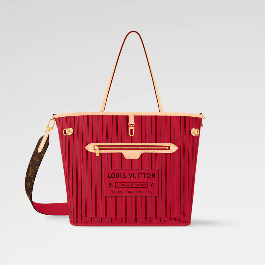 OUVALIA Luxury Edit | Louis Vuitton Neverfull Bandoulière Inside Out MM