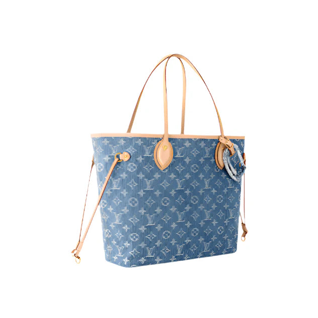 OUVALIA Luxury Edit | Louis Vuitton Neverfull MM Denim