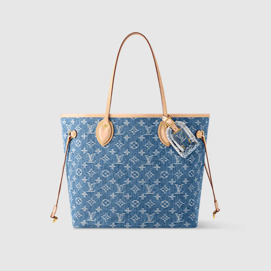 OUVALIA Luxury Edit | Louis Vuitton Neverfull MM Denim