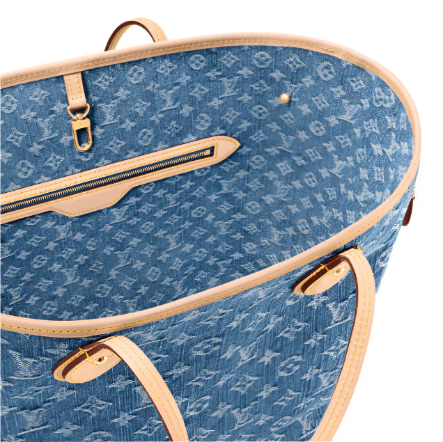OUVALIA Luxury Edit | Louis Vuitton Neverfull MM Denim