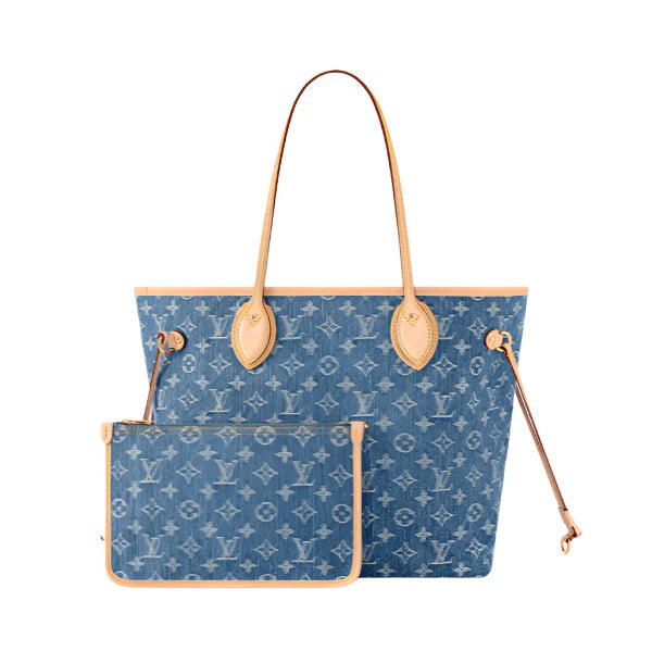OUVALIA Luxury Edit | Louis Vuitton Neverfull MM Denim