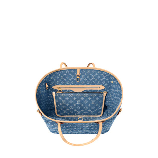 OUVALIA Luxury Edit | Louis Vuitton Neverfull MM Denim