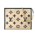 OUVALIA Luxury Edit | Louis Vuitton Raffia and Leather Poche With Chain