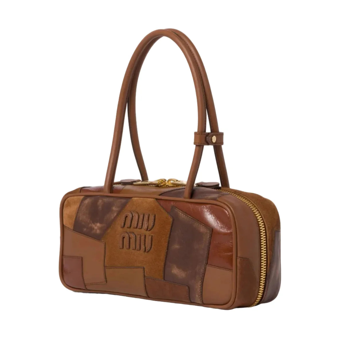 OUVALIA Luxury Edit | Miu Miu Beau Tote Bag – Brown Leather Luxury Tote
