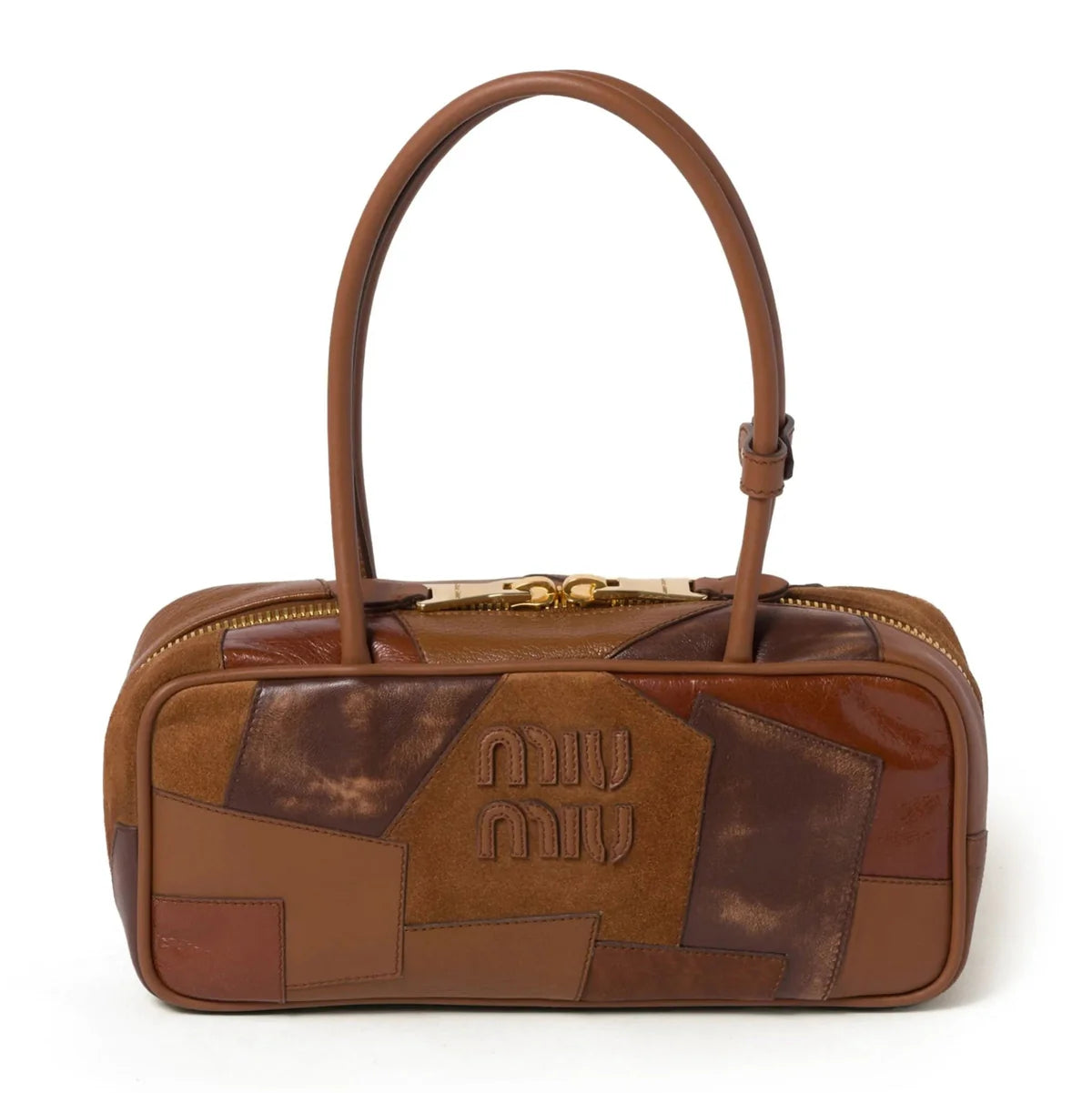 OUVALIA Luxury Edit | Miu Miu Beau Tote Bag – Brown Leather Luxury Tote