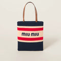 OUVALIA Luxury Edit | Miu Miu Raffia-Effect Woven Tote Bag