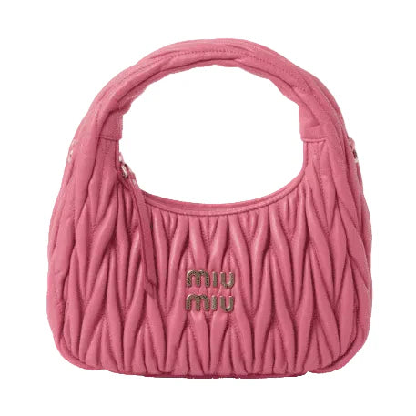 OUVALIA Luxury Edit | Miu Miu Wander Quilted Nappa Leather Hobo Bag