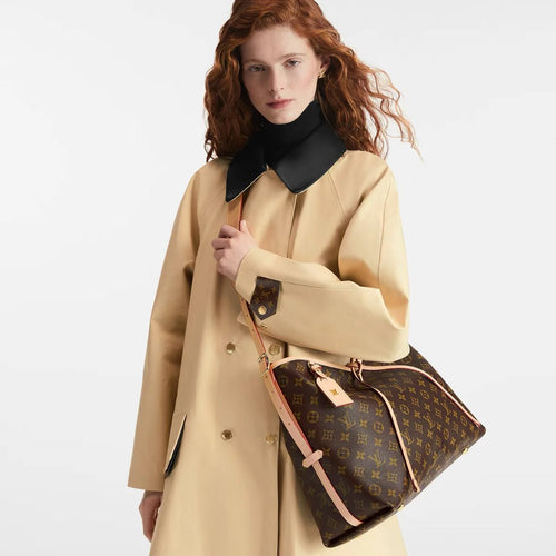 OUVALIA Luxury Edit |  Louis Vuitton Carryall MM Brown
