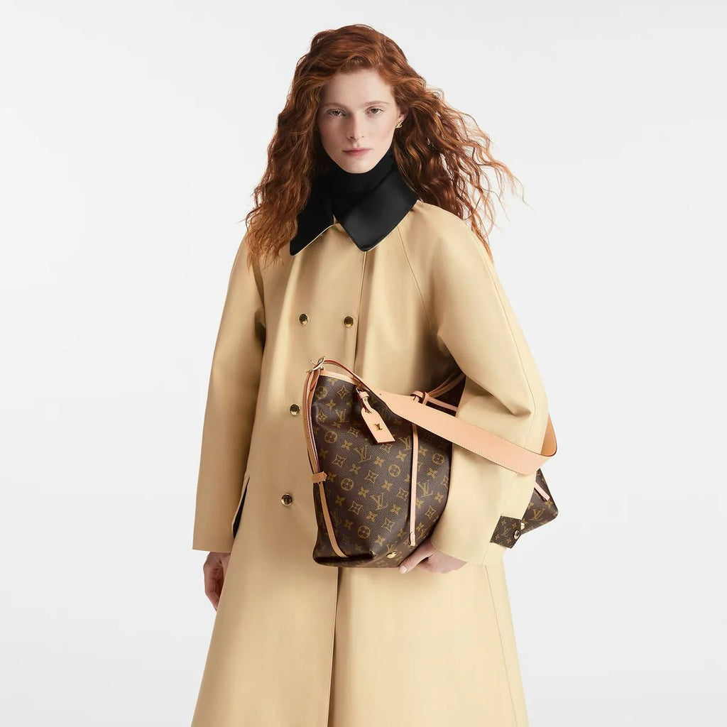 OUVALIA Luxury Edit |  Louis Vuitton Carryall MM Brown